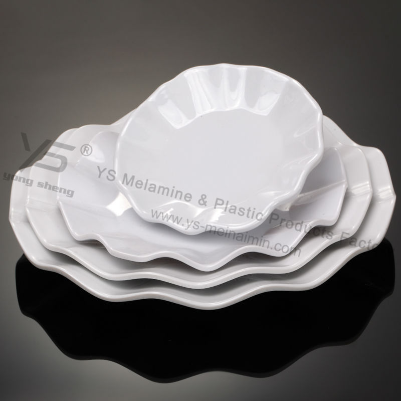 新しいデザイン食器melmaine蓮- 状の板-皿類問屋・仕入れ・卸・卸売り