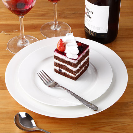 Eurohomeホテルレストラン結婚式宴会ホワイトホット販売磁器/セラミック平板-皿類問屋・仕入れ・卸・卸売り