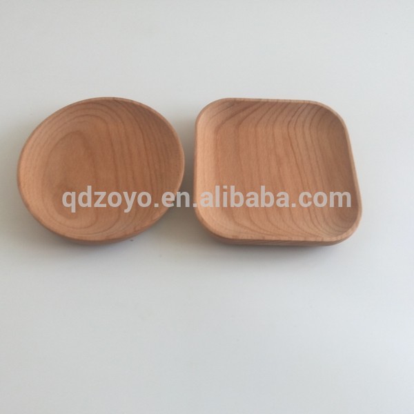 木の板円形または正方形の形状、 小さなサイズ-皿類問屋・仕入れ・卸・卸売り