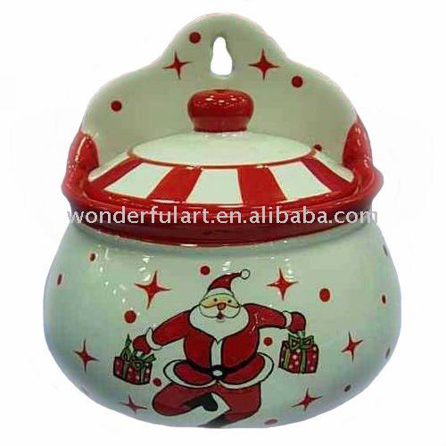 ドロマイトクリスマスベストセラーのシュガーポット-シュガーポット、ミルクポット問屋・仕入れ・卸・卸売り
