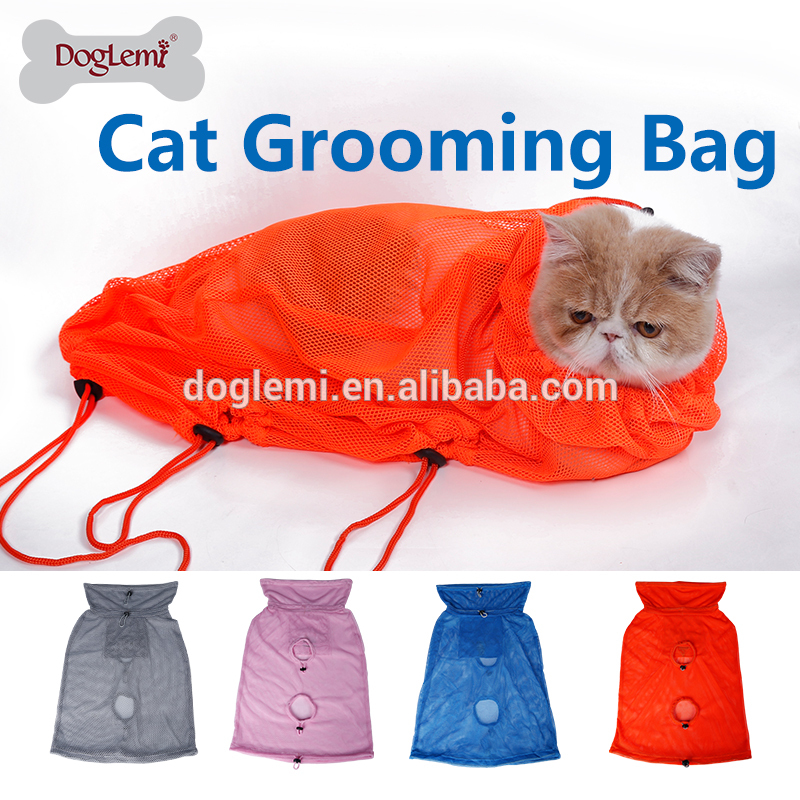プロフェッショナルペット猫グルーミングバッグ猫拘束風呂バッグウォッシュバッグ2サイズ-健康グッズ、健康補助食品問屋・仕入れ・卸・卸売り