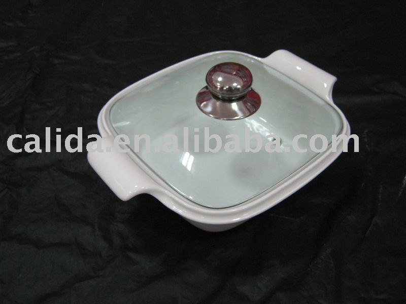 LD11809オーブンの新しい陶磁器のカセロールw/Lid-その他食器問屋・仕入れ・卸・卸売り