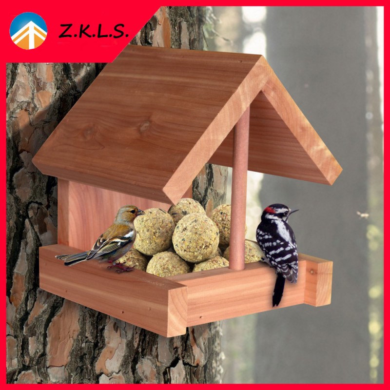 木製の鳥の餌箱木の上にぶら下がって摂食鳥のための-フードボウル、ペットフィーダー問屋・仕入れ・卸・卸売り
