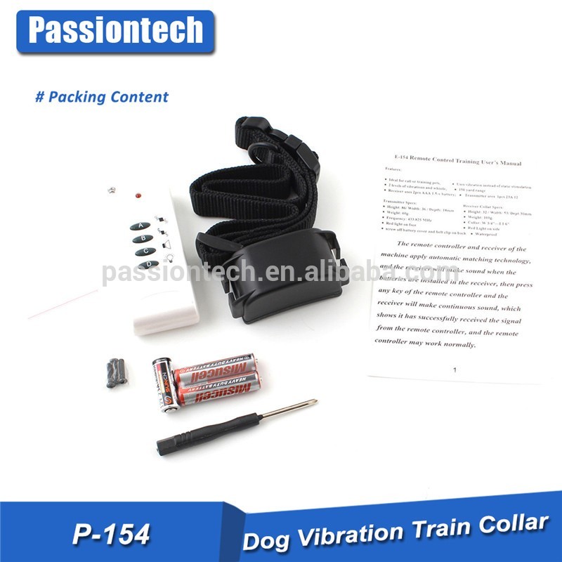 Passiontechリモート襟、いいえショック犬の訓練の襟、ペット犬の首輪-トレーニング用品問屋・仕入れ・卸・卸売り