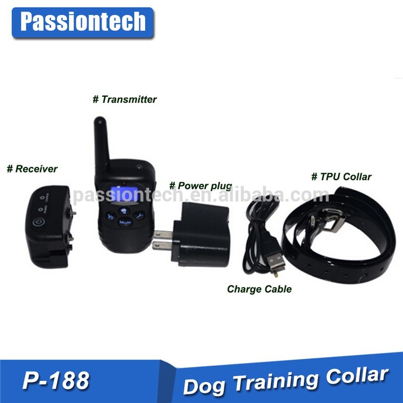300ヤードリモート電子犬の首輪トレーニングで100レベル衝撃と振動-トレーニング用品問屋・仕入れ・卸・卸売り