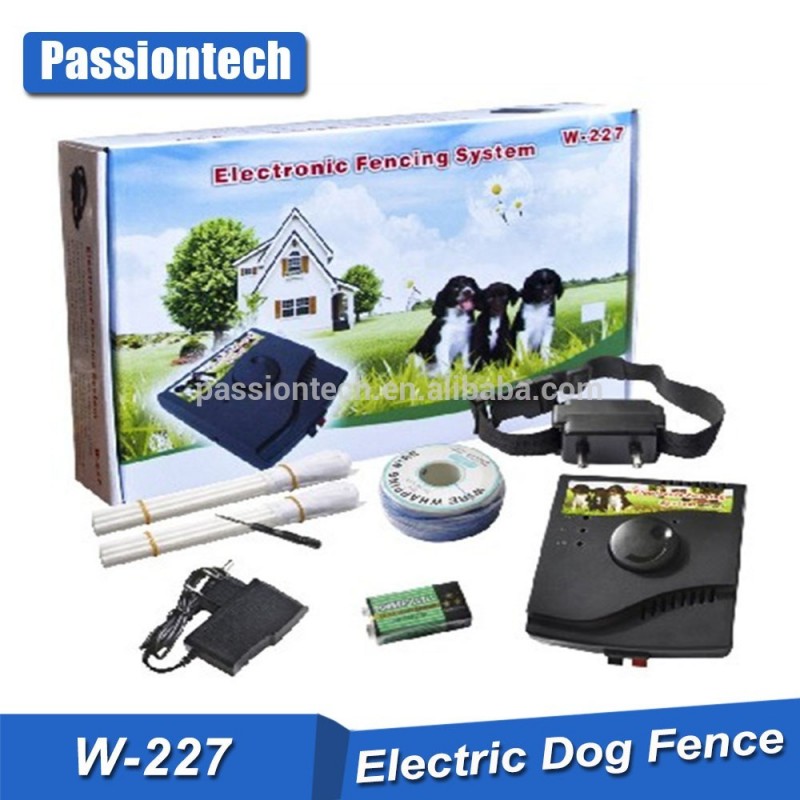 W-充電式電子地下犬ペットフェンスでone shockトレーニング襟-トレーニング用品問屋・仕入れ・卸・卸売り