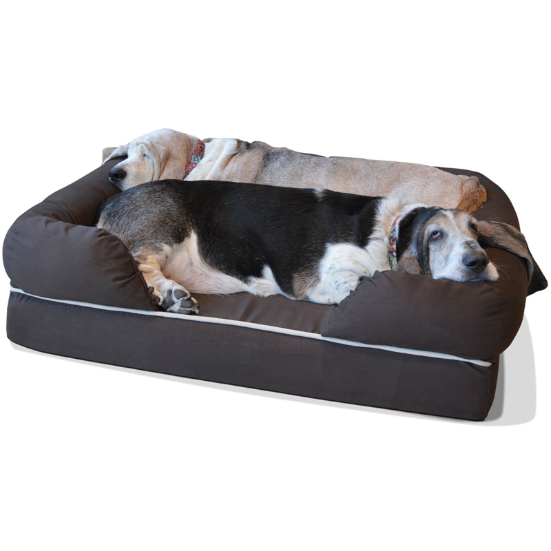 アマゾン熱い販売究極のメモリ泡犬ベッド&ラウンジで取り外し可能な防水カバー-ベッド、付属品問屋・仕入れ・卸・卸売り