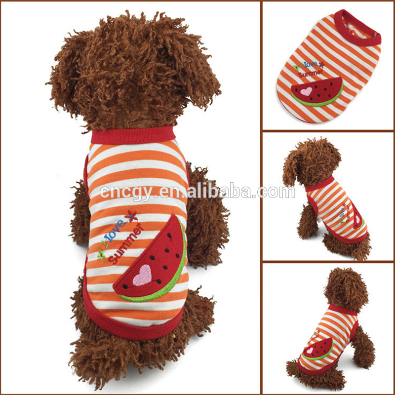 xxxの犬の服、 ファッションペット服xxxxxは小小さなアクセサリーチワワのために犬の服、 オレンジスイカxxxの犬の服-服、アクセサリー問屋・仕入れ・卸・卸売り