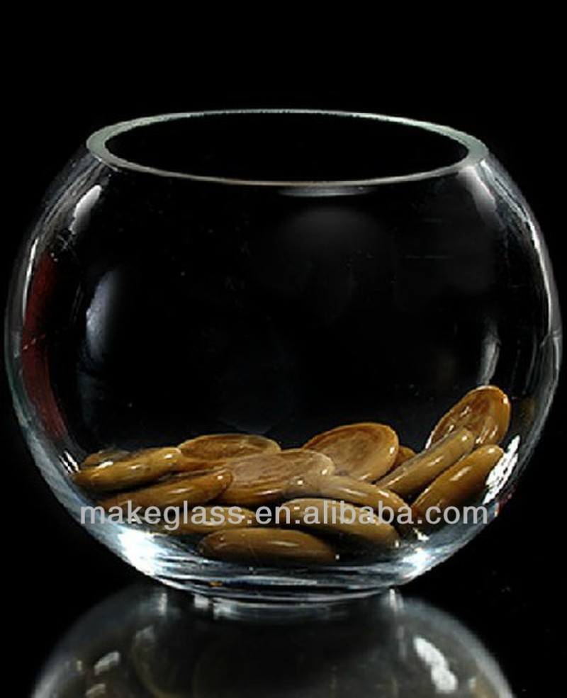 ボール状のガラスの金魚鉢、 ボール- 形状のガラスの花瓶-水槽、付属品問屋・仕入れ・卸・卸売り