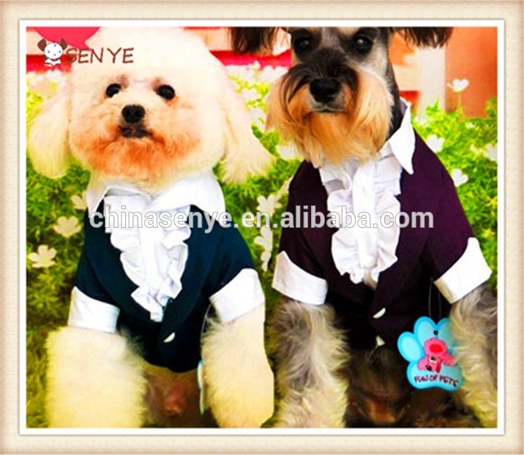 紳士ホット販売最高の品質2015コスチュームコスプレペット犬の服のための結婚式のスーツ-服、アクセサリー問屋・仕入れ・卸・卸売り