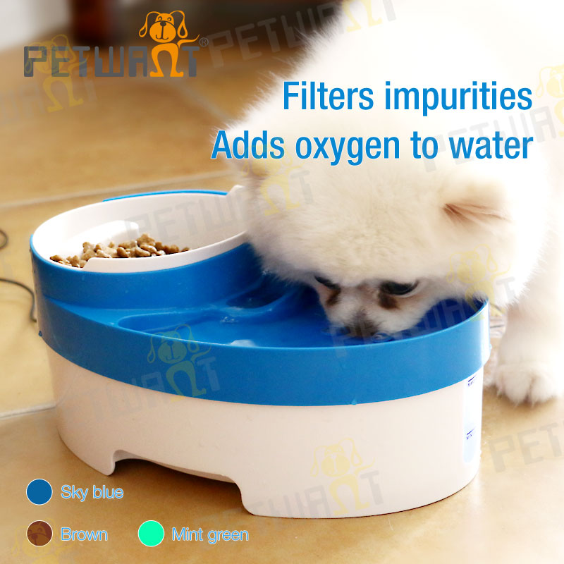 新しい3で1健康的な飲料水プロフェッショナルペット犬噴水-フードボウル、ペットフィーダー問屋・仕入れ・卸・卸売り