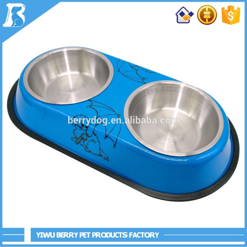 ホット中国製品卸売取り外し可能なステンレス鋼犬ボウル-フードボウル、ペットフィーダー問屋・仕入れ・卸・卸売り