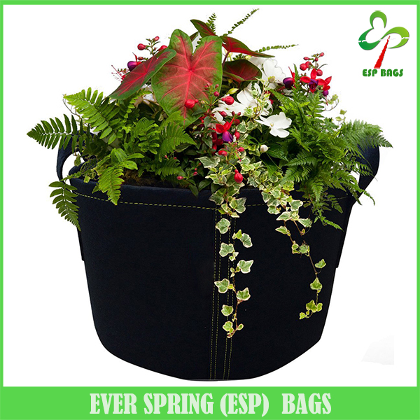 高品質の5ガロン生地植物保育園バッグ、を育てるポット用のハンドル付きトマトと花-栽培用袋問屋・仕入れ・卸・卸売り
