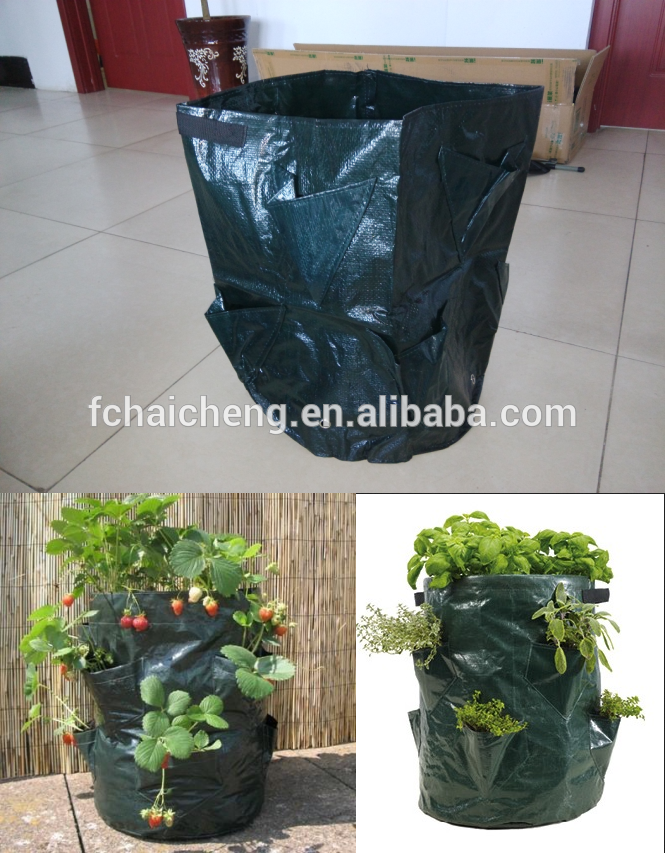 再利用可能なハーブイチゴ植え付けポテトプランターバッグ-栽培用袋問屋・仕入れ・卸・卸売り