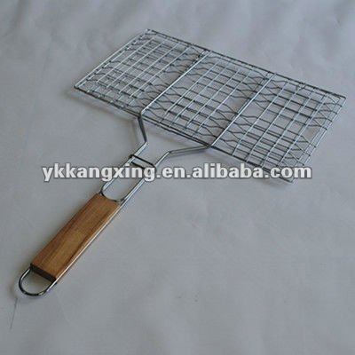 丸いハンドルbbqメッシュ6ハンバーガー( 4027b)-BBQアクセサリー問屋・仕入れ・卸・卸売り