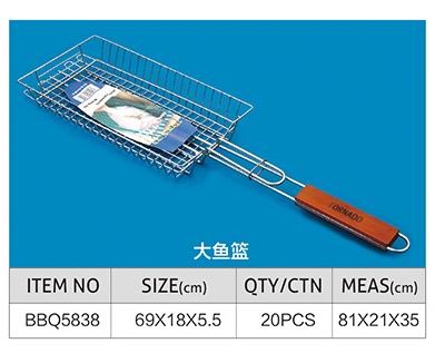 バーベキューツールメッシュフォルダソーセージクリップ焼き魚ネットバーベキューグリルBBQ5838-BBQアクセサリー問屋・仕入れ・卸・卸売り