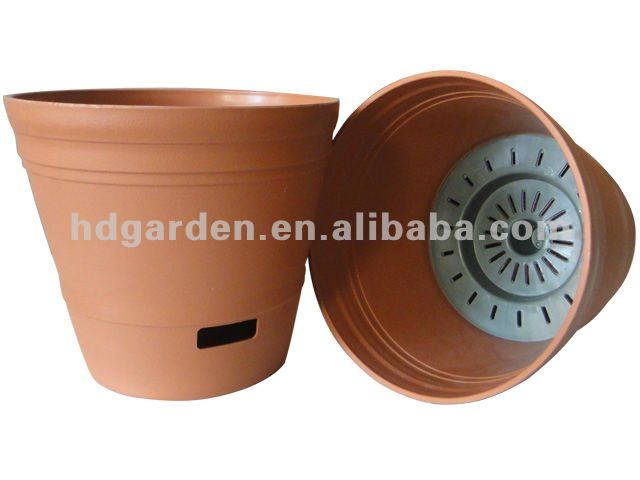 グランドプラスチック小さな植木鉢、 の植木鉢、 異なる色、 エコ- フレンドリーな-植木鉢、プランター問屋・仕入れ・卸・卸売り