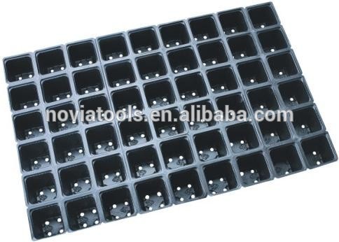 プラスチック製の育苗基板正方形のトレイ-育苗トレー、蓋問屋・仕入れ・卸・卸売り