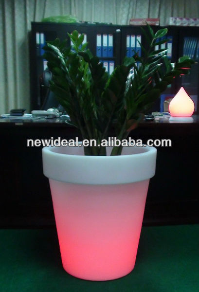大型led光庭の植木鉢( nj1926)-植木鉢、プランター問屋・仕入れ・卸・卸売り