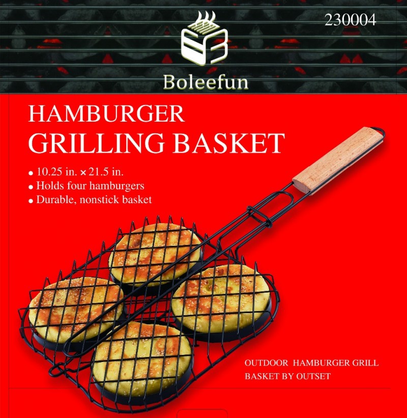230004 boleefunハンバーガーグリルバスケット-問屋・仕入れ・卸・卸売り