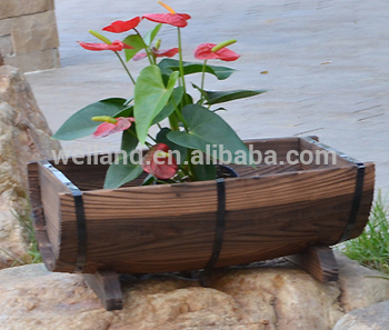 バルコニーパティオ木製花プランター-植木鉢、プランター問屋・仕入れ・卸・卸売り