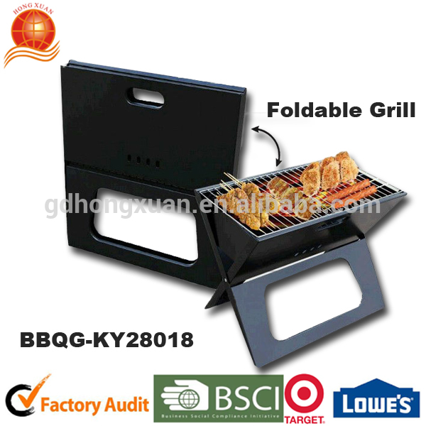 チャコールグリルグリルタイプと粉体塗装仕上げ折りたたみ脚バーベキューグリル-BBQグリル問屋・仕入れ・卸・卸売り