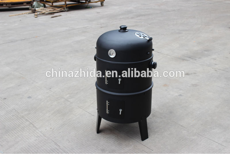 16インチ木炭バーベキュースモーカーグリルのバーベキューグリル-BBQグリル問屋・仕入れ・卸・卸売り