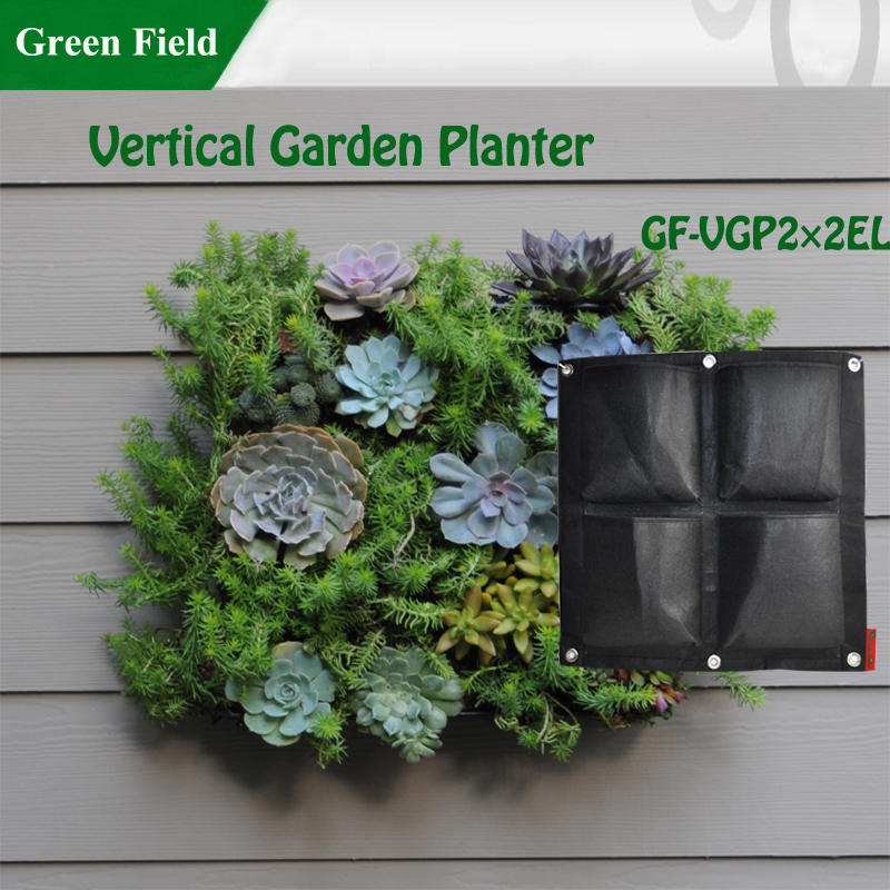 グリーン垂直ガーデンフェルト育てるバッグ-植木鉢、プランター問屋・仕入れ・卸・卸売り