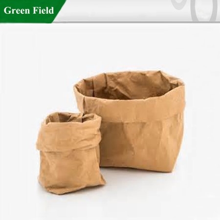 家庭用ストレージリサイクル茶色の紙袋、 ウォッシュ茶色の紙袋-植木鉢、プランター問屋・仕入れ・卸・卸売り