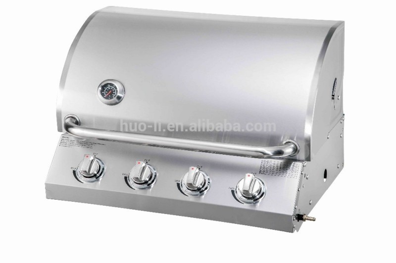 メインバーナ傾斜planepanel4バーナーbbqに建てられた-BBQグリル問屋・仕入れ・卸・卸売り