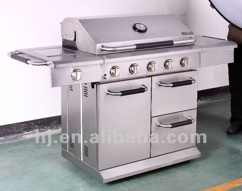 ステンレス鋼6バーナーのガスのグリル-BBQグリル問屋・仕入れ・卸・卸売り