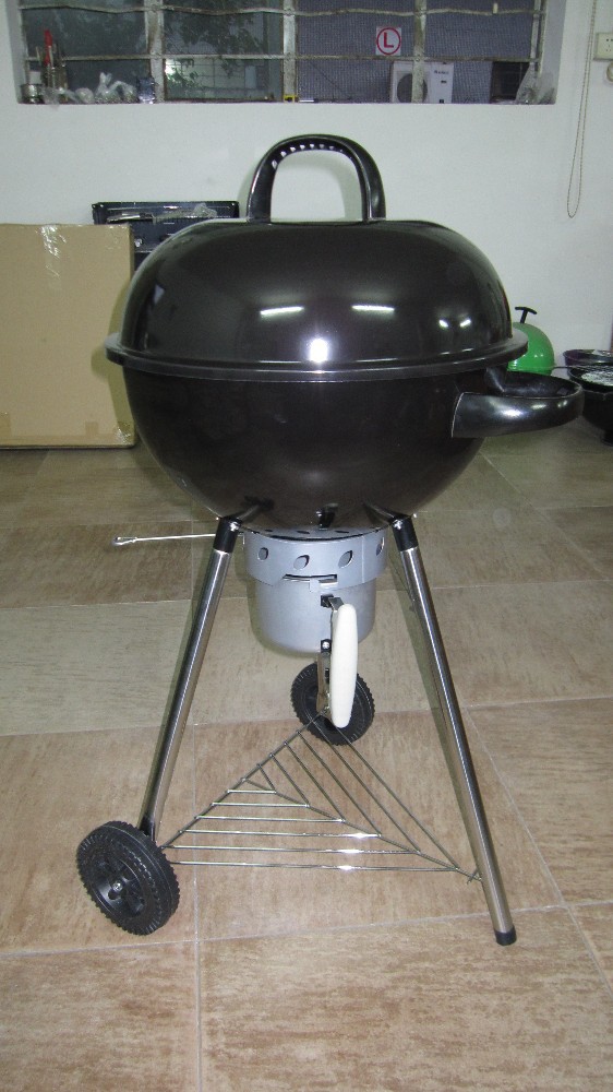 『18.5炭火バーベキューグリルケトルbyl1850cn磁器のエナメル質で仕上げ-BBQグリル問屋・仕入れ・卸・卸売り