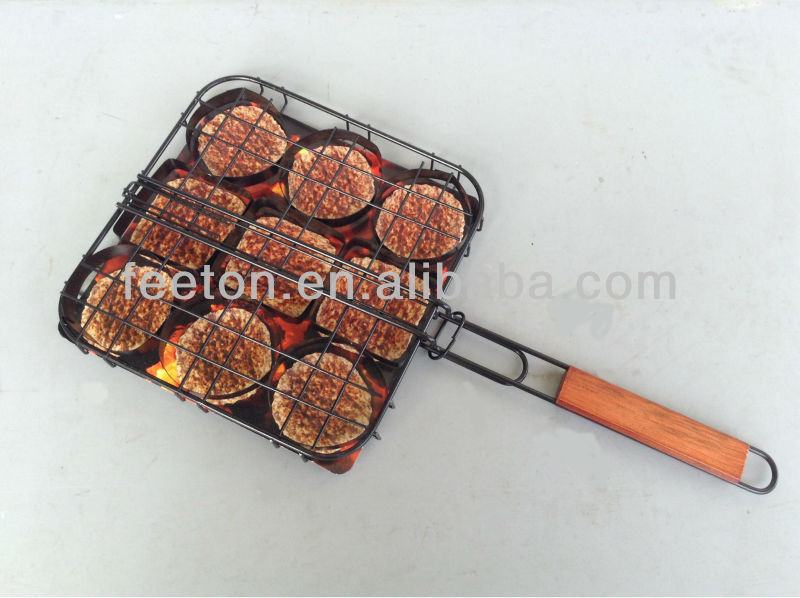 非- スティック9- バーガーグリルのバスケット-BBQグリル問屋・仕入れ・卸・卸売り