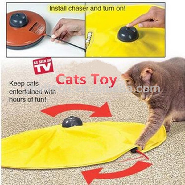 新しい2016イエローアンダーカバー猫のニャー健康なぬいぐるみペット猫のおもちゃ移動マウスでペットのおもちゃ-ペット用玩具問屋・仕入れ・卸・卸売り