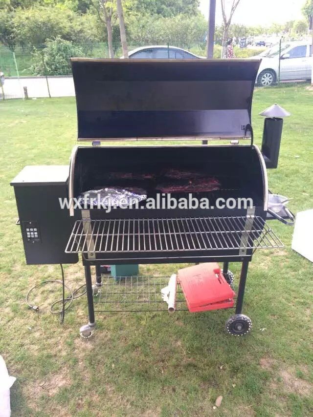 工場価格ペレット電気バーベキューグリル付きpidデジタルコントローラ-BBQグリル問屋・仕入れ・卸・卸売り