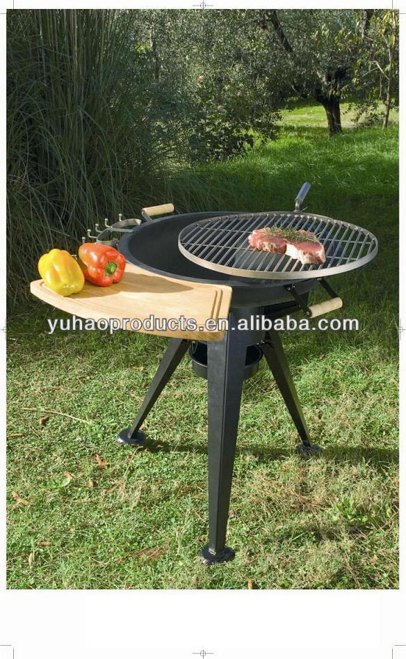 屋外2015熱い販売ラウンドバーベキューグリル白/sgsが承認された-BBQグリル問屋・仕入れ・卸・卸売り