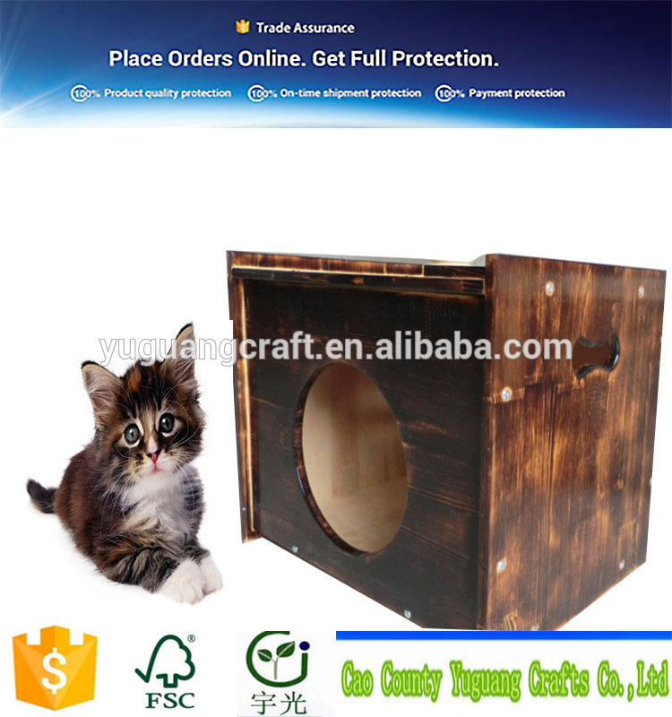 純粋な現代木製猫家具ボックス 、現代ペット家具-問屋・仕入れ・卸・卸売り