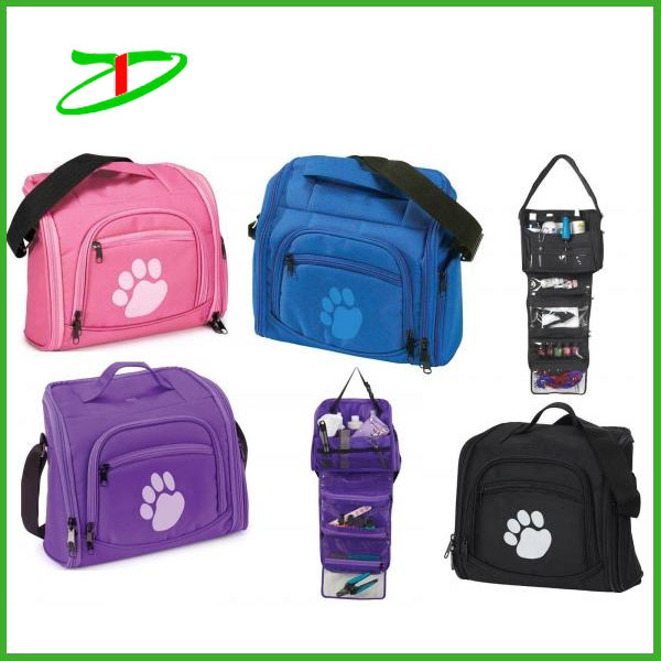 犬トリマー携帯トラベル収納化粧ツール コインケーストートバッグ 、 ペットグルーミング バッグ ケース-ペット檻、キャリヤー、および家問屋・仕入れ・卸・卸売り