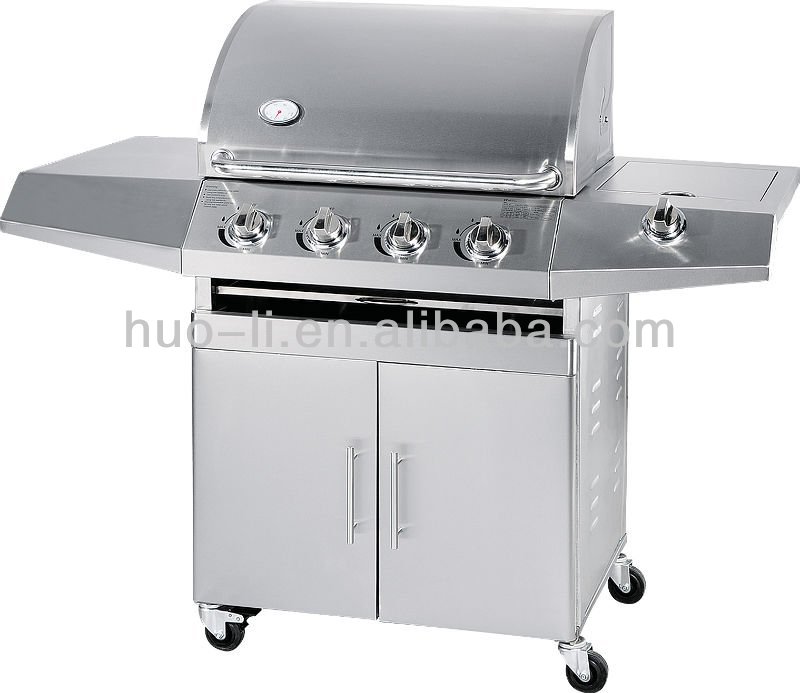バーベキューグリルとステンレスボディとサイドバーナーとcarbient-BBQグリル問屋・仕入れ・卸・卸売り