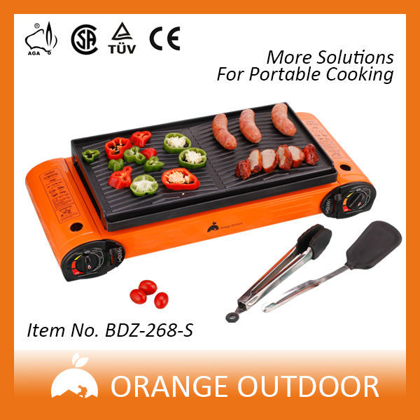 工場供給2つのバーナーガーデンテラコッタbbqグリル-BBQグリル問屋・仕入れ・卸・卸売り