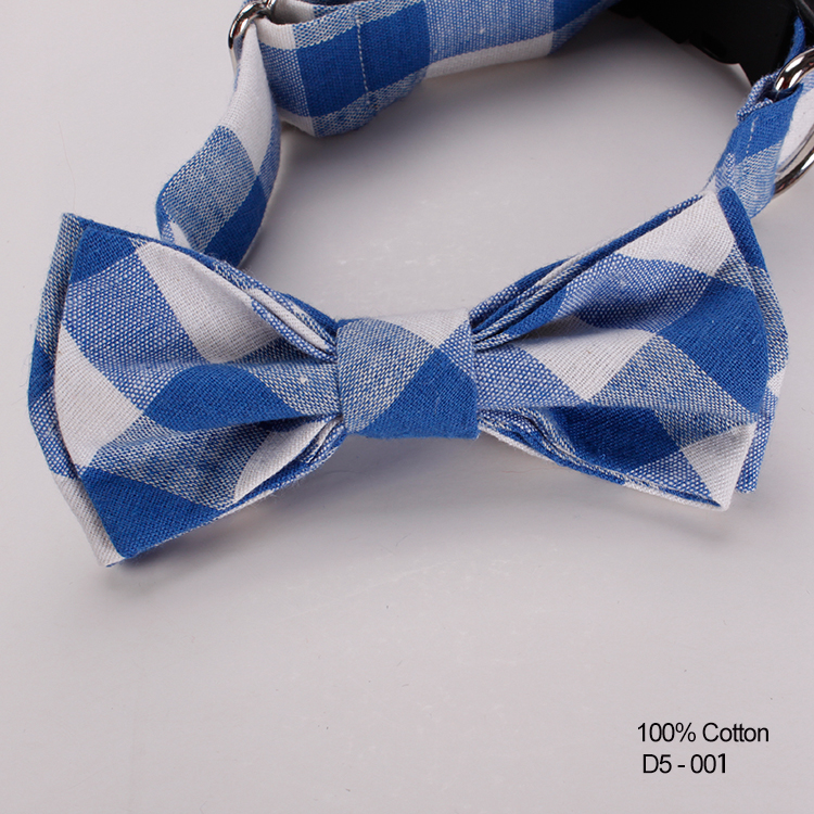 ホット販売カスタマイズされたブルー支払わ動物犬ネクタイ襟-首輪、リード問屋・仕入れ・卸・卸売り