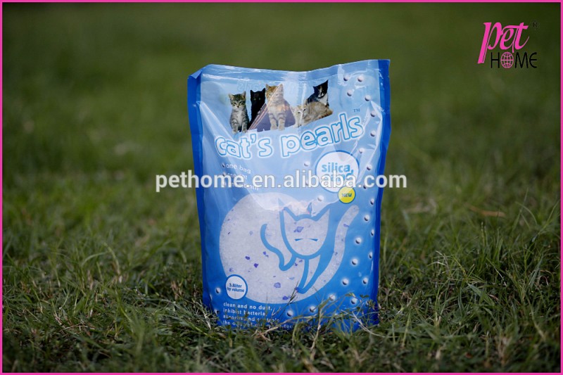 メーカーの経験を持つ10年工場供給シリカゲルの猫砂1.8kg/bag3.6kg/bag15kg/bag-グルーミング製品問屋・仕入れ・卸・卸売り
