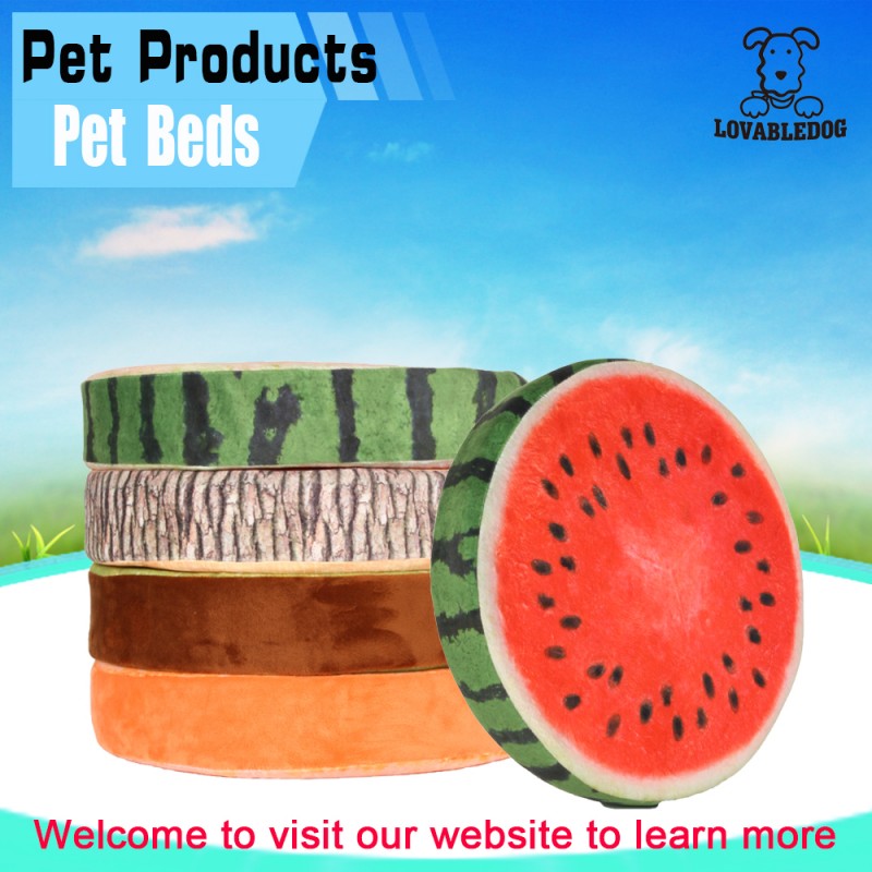 新しいペットベッドpruducts夏の果物のペットマット・ベッド犬のペットのためのマット-ペット檻、キャリヤー、および家問屋・仕入れ・卸・卸売り