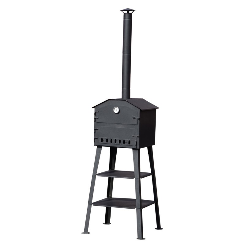 Outsunny eruopeanパティオピザオーブンバーベキューツールセットバーベキュー炭火グリル熱喫煙-BBQグリル問屋・仕入れ・卸・卸売り