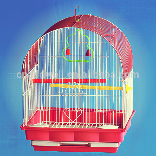 折り畳み式の装飾的なスチールワイヤーメッシュの金属の鳥の家鳥籠-ペット檻、キャリヤー、および家問屋・仕入れ・卸・卸売り