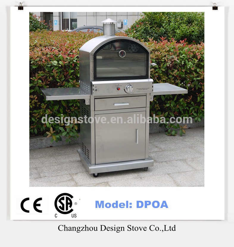 屋外のステンレスデラックス多機能ガスピザオーブン-BBQグリル問屋・仕入れ・卸・卸売り