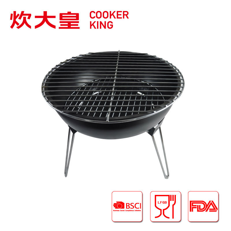 新しい32センチメートル炭素鋼バーベキューグリルロースト用パン-BBQグリル問屋・仕入れ・卸・卸売り
