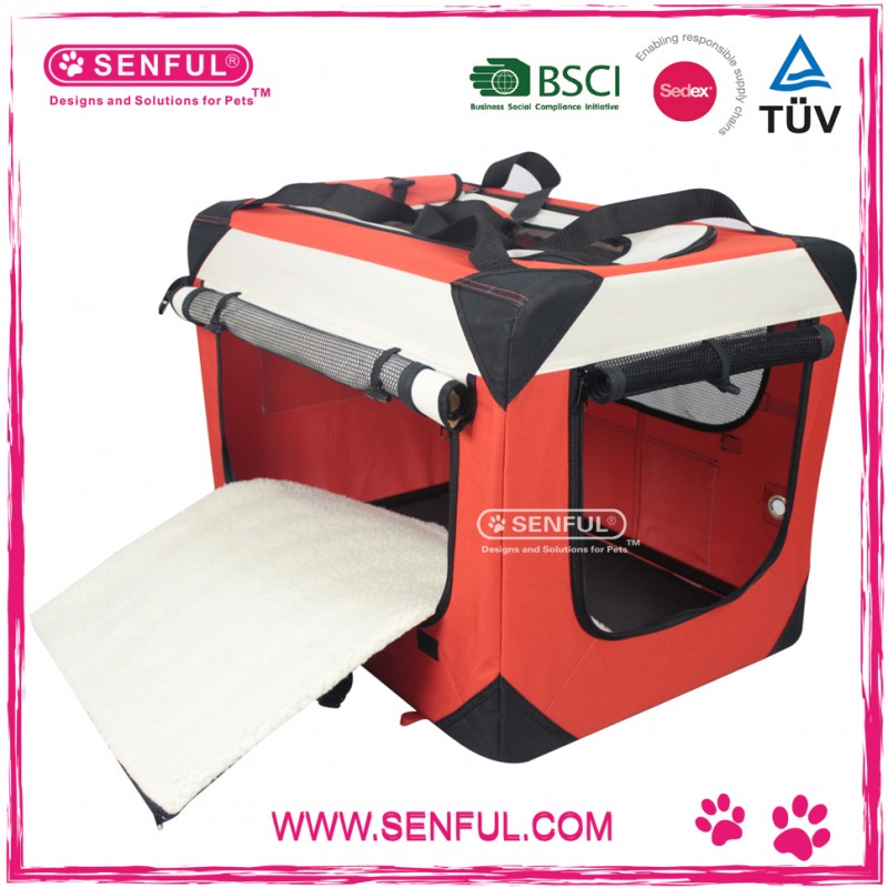 ポータブルクレートペット犬製品ペット用品犬ソフトクレート-ペット檻、キャリヤー、および家問屋・仕入れ・卸・卸売り