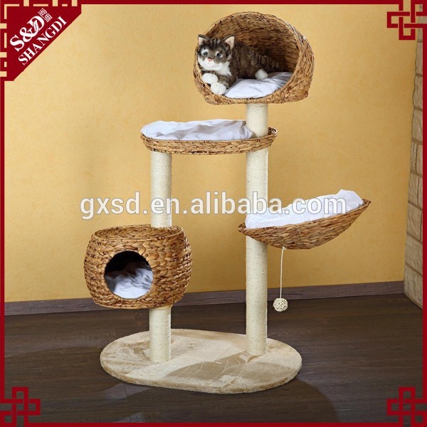 耐久性のあるユニークなペット用玩具サイザル猫が木に傷がつく中国製-ペット用玩具問屋・仕入れ・卸・卸売り