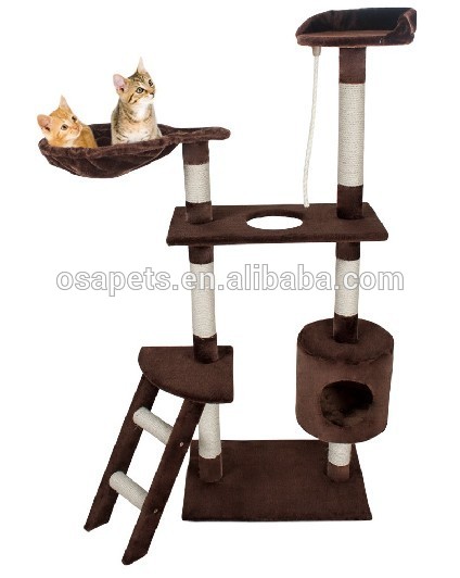 新猫の家具スクラッチポストキャットタワーパーチサイザル猫の木-ペット用玩具問屋・仕入れ・卸・卸売り